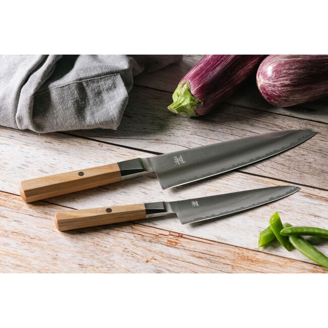 MIYABI 4000 FCV2 KOYA 8-Inch Gyutoh Knife – Beige Handle 