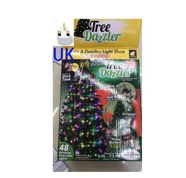 64 Light Dazzler Shower Tree Light Show Of Christmas Tree 