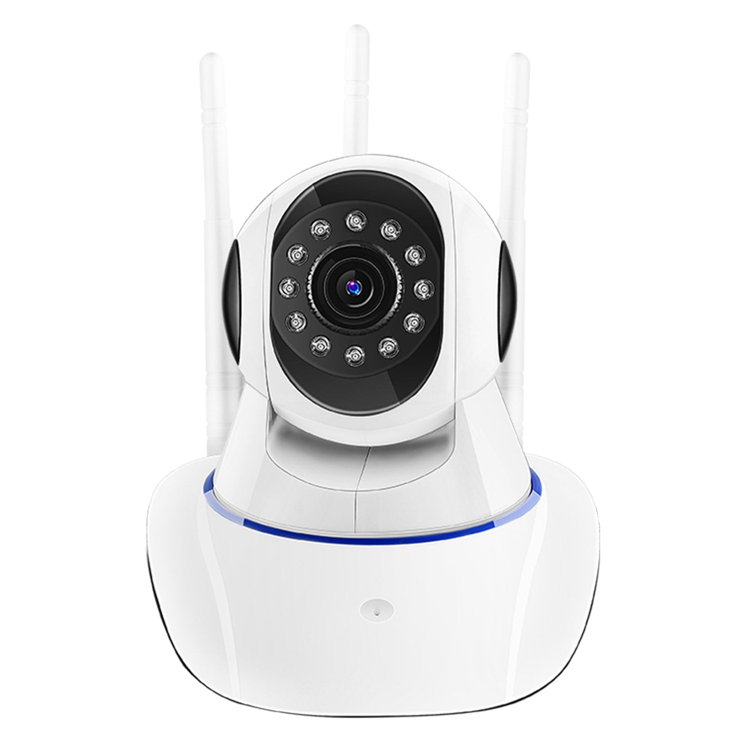 720P WiFi IP Camera Motion Detection IR Night Vision Camcorder Indoor 360° Coverage Security Surveillance App Cloud Available for Baby Elder 