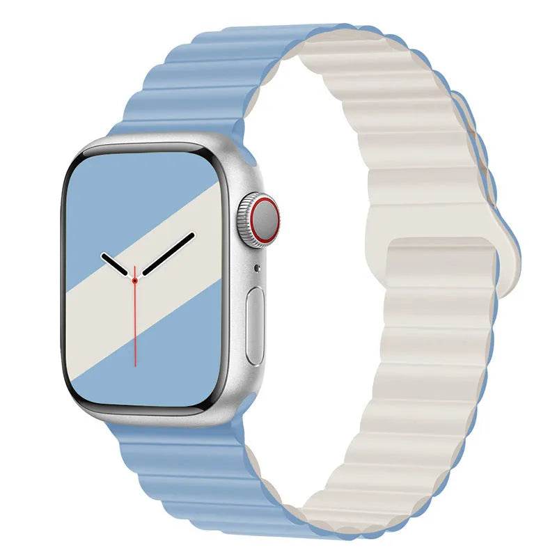 Band Silicone Magnetic Watch Strap 