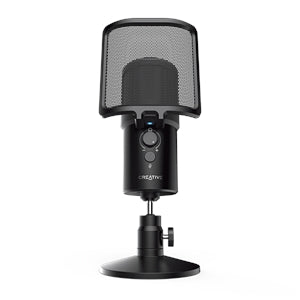 Creative Live! Mic M3 Wired Condenser Microphone for Monitoring, Voice, Communication System, Live Streaming, Broadcasting, Recording, Gaming