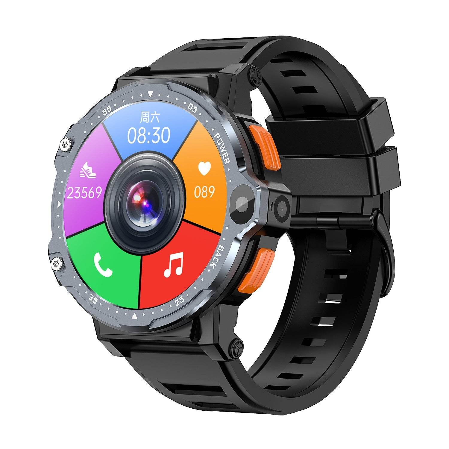 AP6 Smart Watch Dual Camera 4G Plug-in Card 