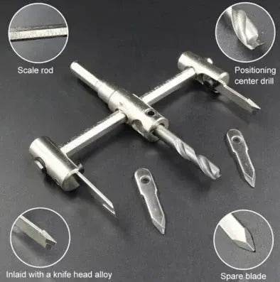 Adjustable Decorative False Ceiling Hole Cutter 