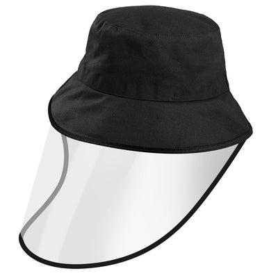 Fishman Hat Protective Face Shield Removable Sun Bucket Cap Face Cover Protect Against UV Spitting Saliva Dust Wind 