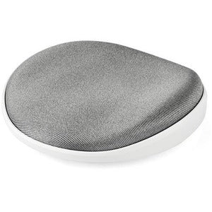 Wrist Rest - Ergonomic Desk Wrist Pad - Sliding Wrist Rest for Mouse - Silver Fabric - Office Wrist Support (ROLWRSTRST)