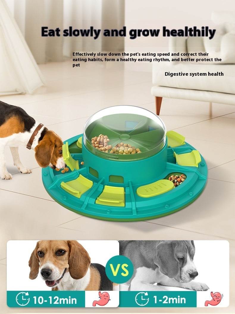 Interactive Dog Puzzle Toy For IQ Improvement And Slow Feeding Suitable For All Sizes Pets Nutritious Diet-Friendly Non-Electric Plastic Pets Game Pet Products 