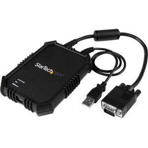 Laptop to Server KVM Console - Rugged USB Crash Cart Adapter with File Transfer and Video Capture 