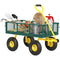 Garden Cart, Utility Wagon Cart with Removable Sides, Convert into Flatbed, 10