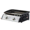 Outsunny 2 Burner Liquefied Gas Grill, Portable Tabletop BBQ Grill, for Camping, Picnic, Silver