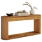 63-Inch Fluted Console Table, Modern Sofa Table for Entryway And Living Room