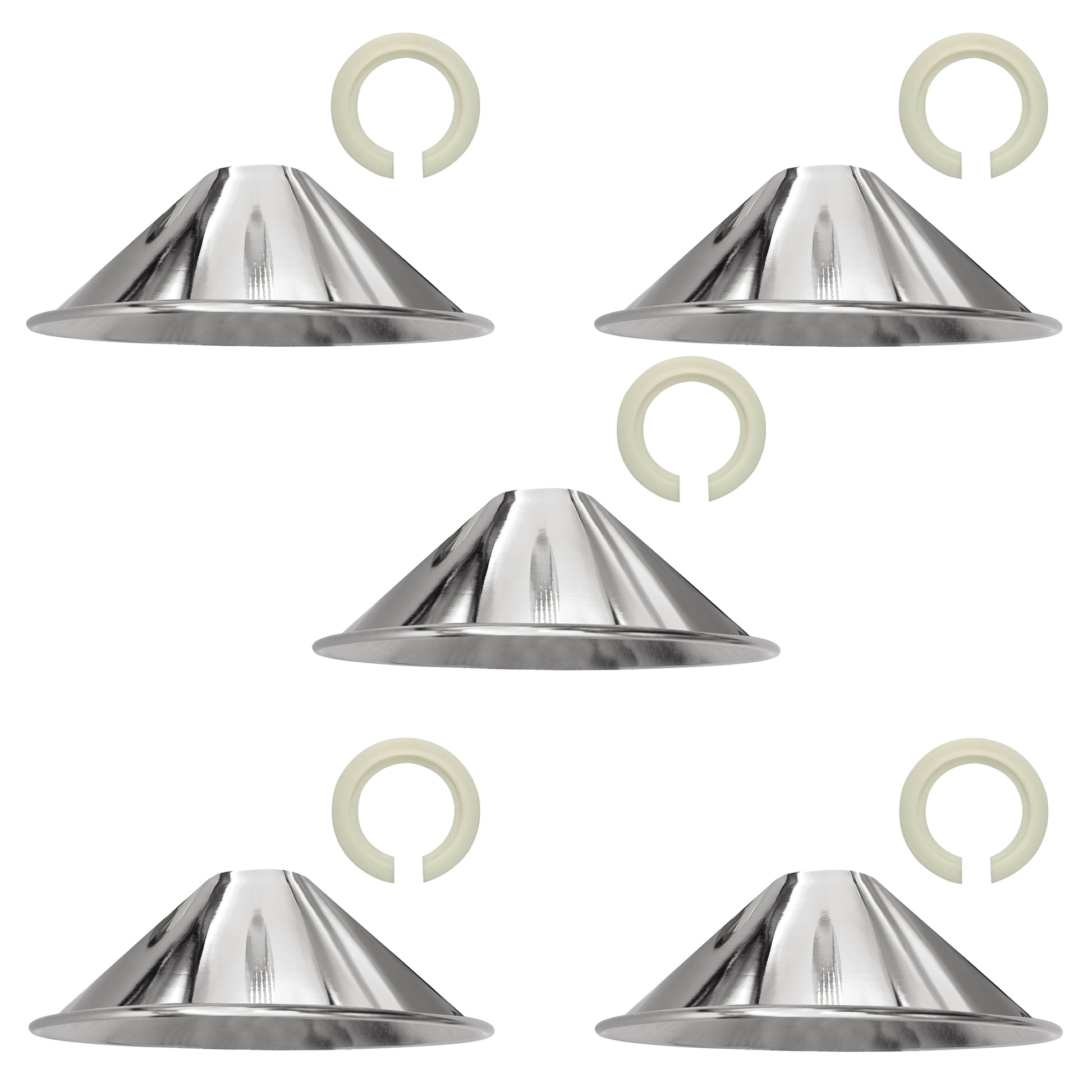 Lamp Shade Fixture Types Chrome Colour~1769 