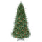 7.5 ft Artificial Christmas Tree with LED Lights and Pine Cones
