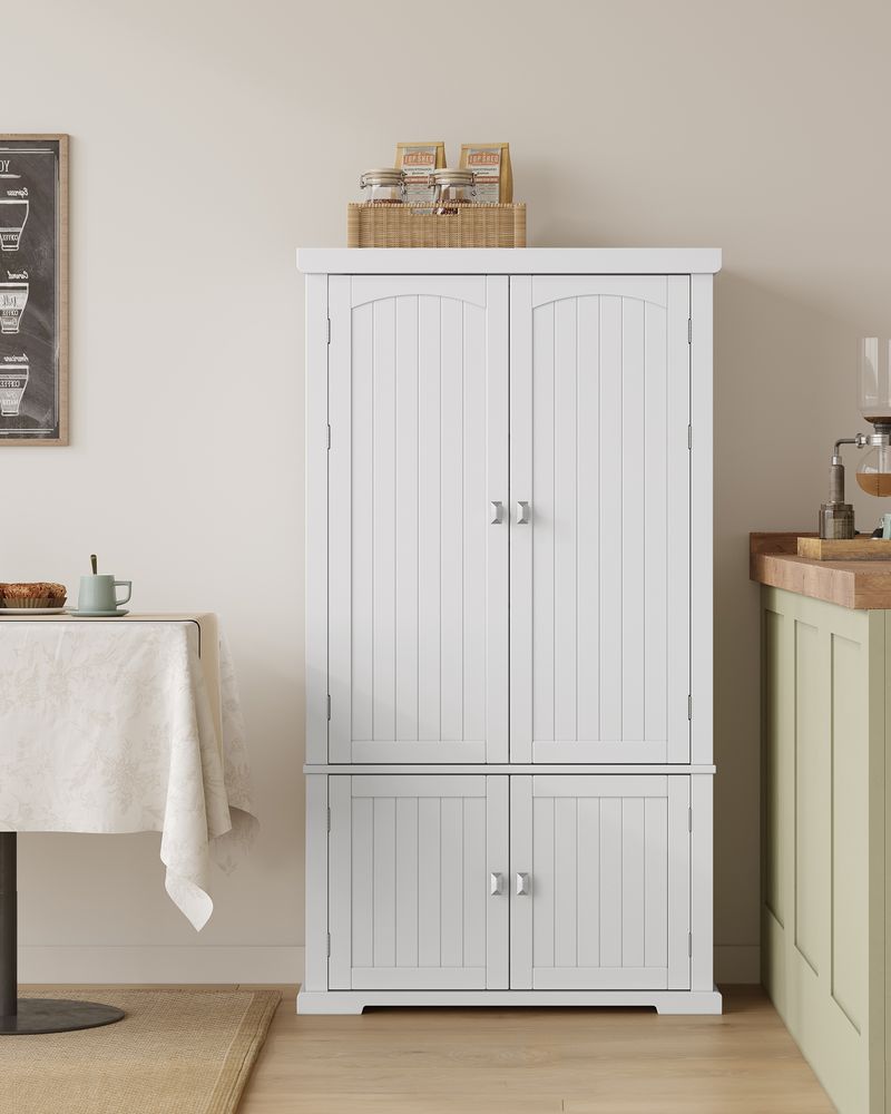 VASAGLE Freestanding Kitchen Pantry Cabinet 