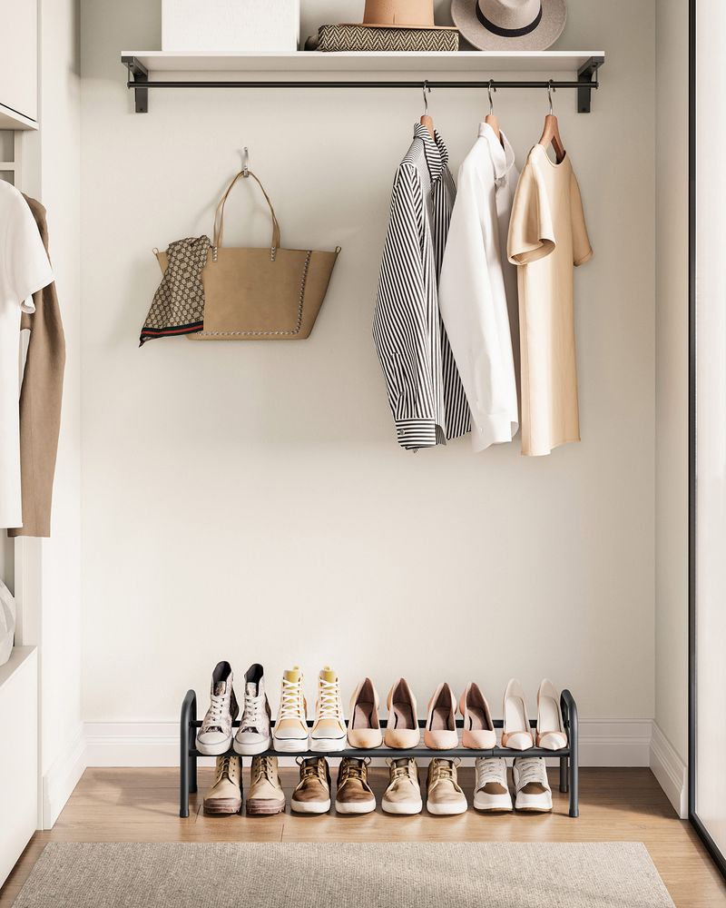 SONGMICS Expandable Shoe Rack 