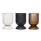 Vali Brass Mid Century Planter – 16.5’’ Antique-Style Brass Pot for Artificial Plants & Indoor Décor