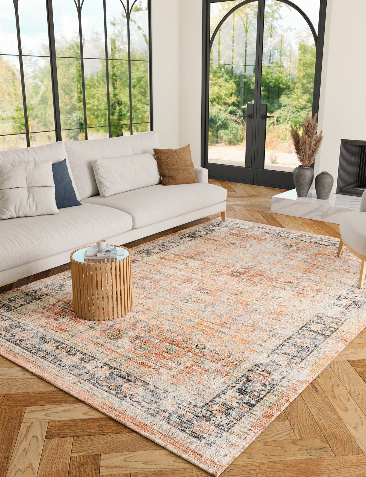Makayla Terracotta Spice Multi Rug 