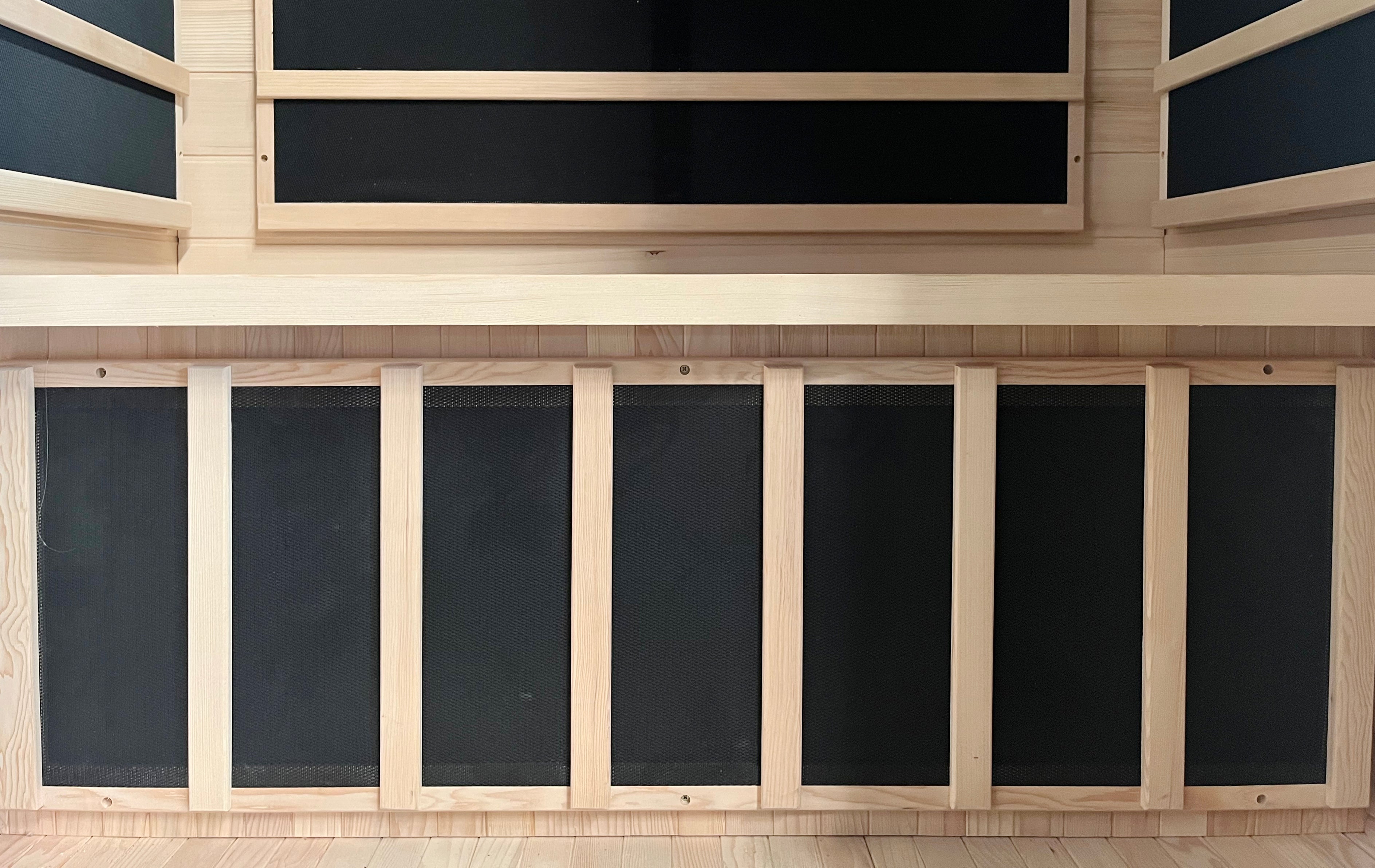 Blisspod, Vienna, Far Infrared Sauna Canadian Hemlock Very Low EMF Sauna, 7 Heaters – 3 Persons 