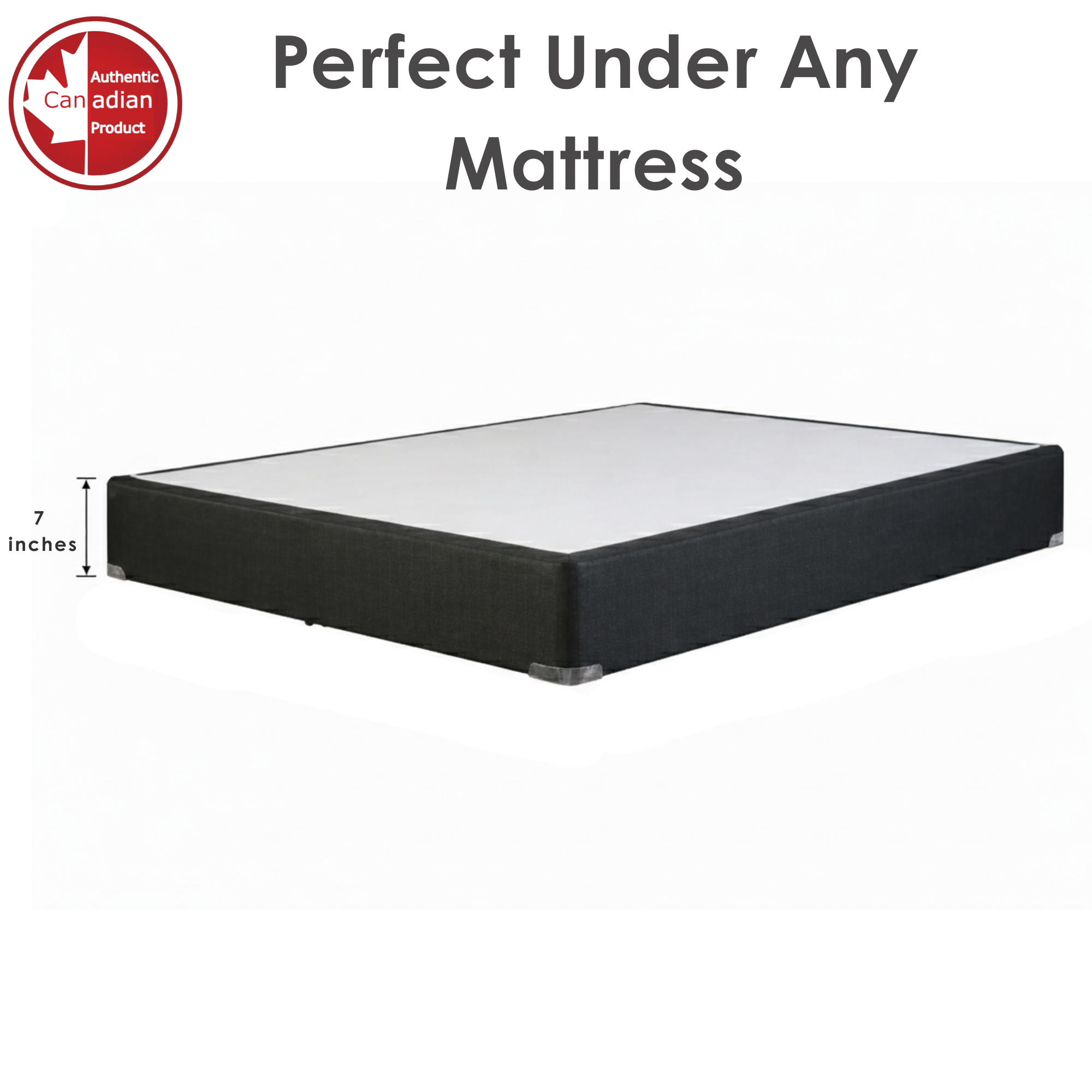 UltraFlex® EUPHORIA 14" Mattress and BoxSpring Set Orthopedic Eurotop Pocket Coil Foam Encased Eco-friendly Hybrid Mattress (Made in Canada)