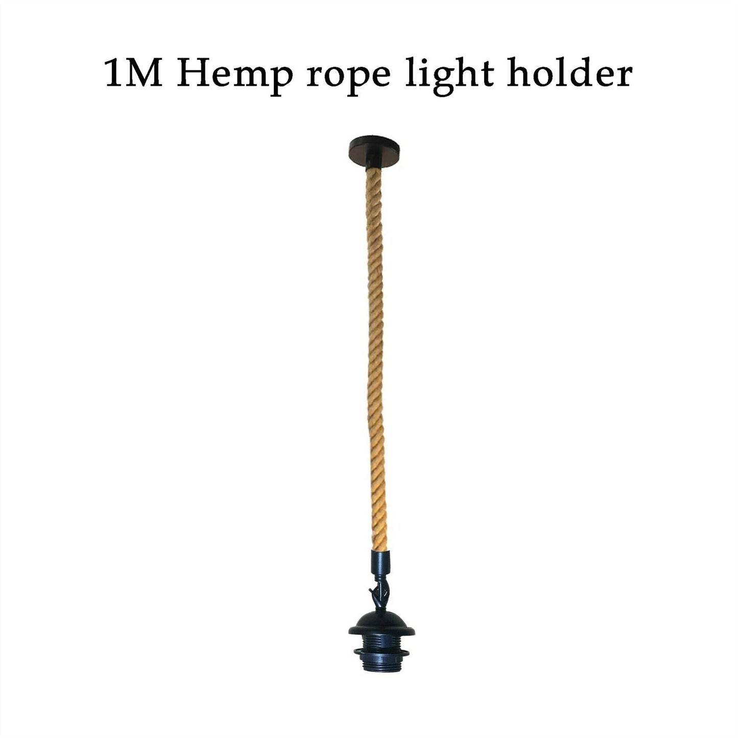 Hanging Hemp Rope Pendant Lights ~1464 