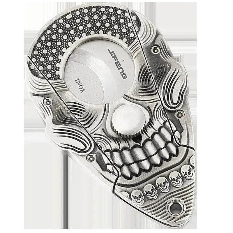 Stylish And Simple Stainless Steel Sharp Gothic  Cigar Cutter 