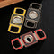 GALINER Stainless Steel Double Blade Cigar Cutter – Precision Cutting Tool in Black, Red & Yellow