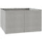 Outsunny Gazebo Curtain 10'x13' Replacement Sidewalls 4-Panel Privacy Wall Light Grey for Outdoor Use