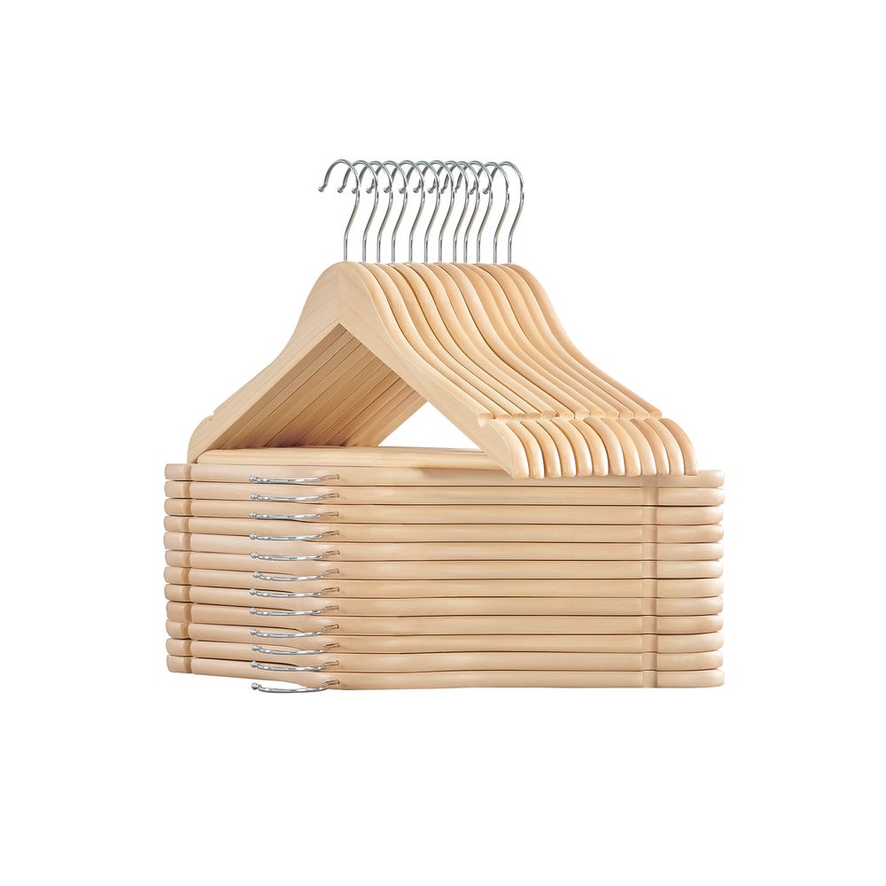 SONGMICS Wooden Coat Hangers 