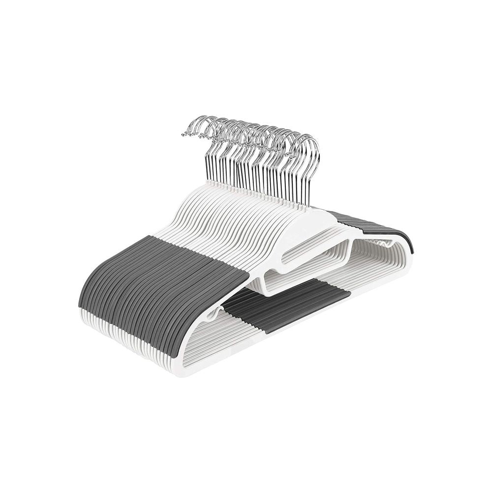 SONGMICS Heavy-Duty Plastic Suit Hangers 