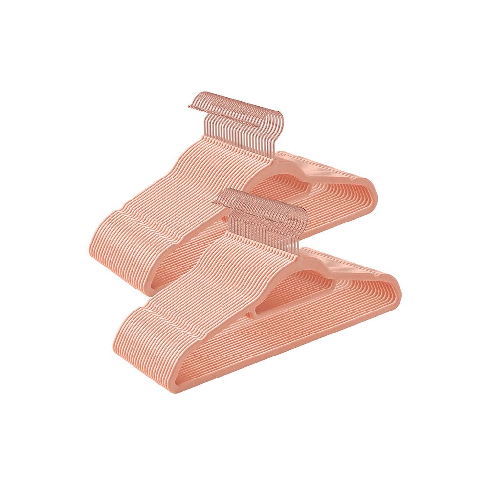 SONGMICS Clothes Hanger with Rose Gold Swivel Hook 