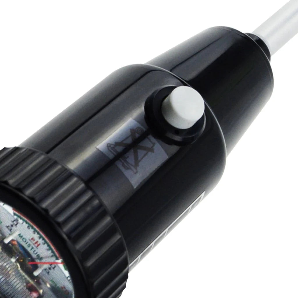 Soil pH & Moisture Tester Meter with 295mm Waterproof Probe