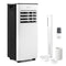 8000 BTU Portable Air Conditioner with Fan and Dehumidifier and LED Display