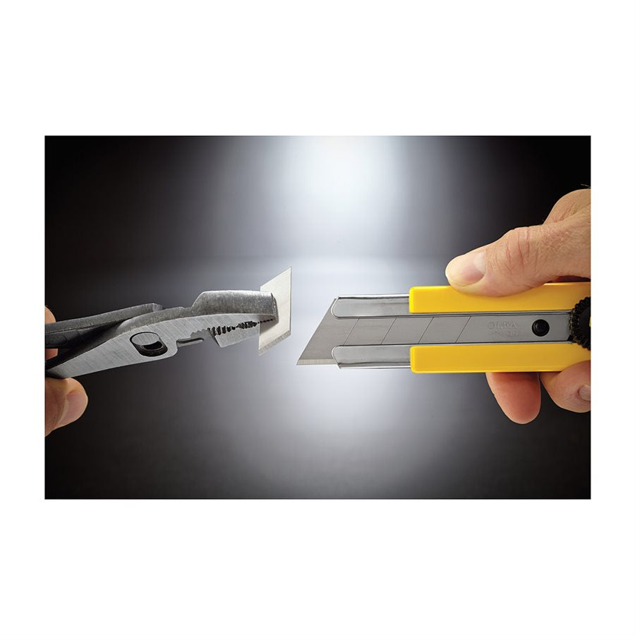Utility Knife 25mm Heavy Duty with Rubber Handle & Ratchet Lock H-1 
