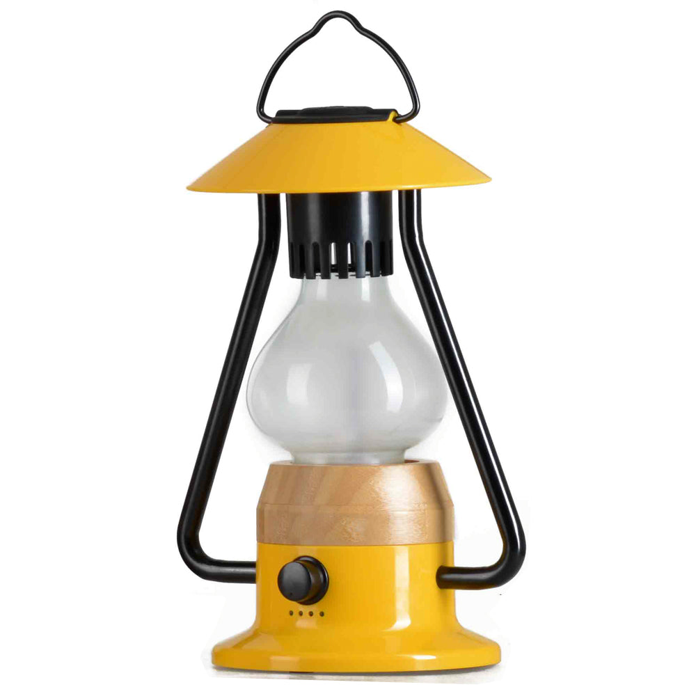 TRU De-LIGHT ROMANTICO LED All-in-One Lamp, Rechargeable, Bluetooth Music Speaker - FIRE RED / YELLOW / AUQA BLUE / GREEN / BLACK 