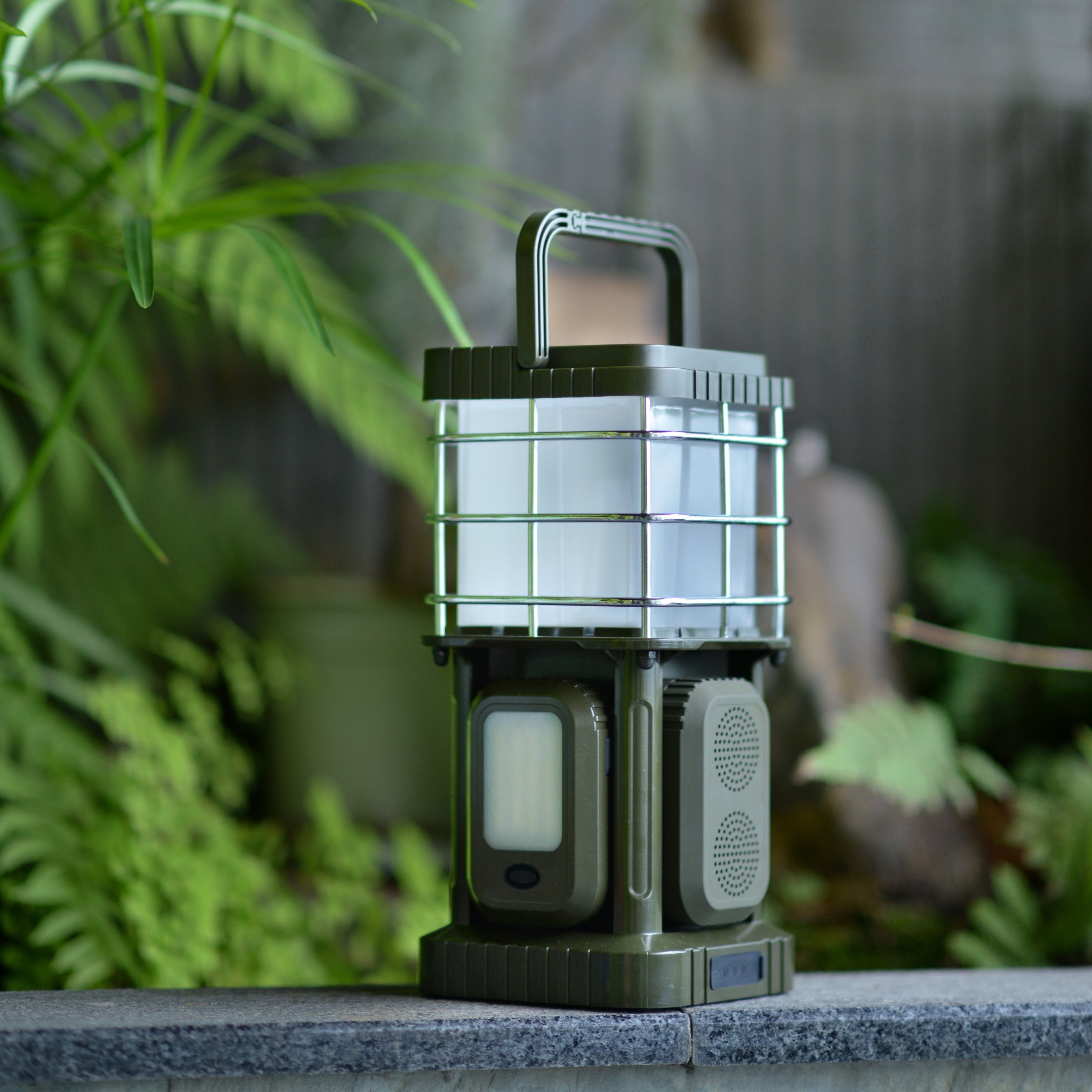 TRU De-LIGHT BUDDY Dimmable LED Lamp / Power Bank / Bluetooth Speaker / Independent side lamps - Music / Decoration - All-In-One 