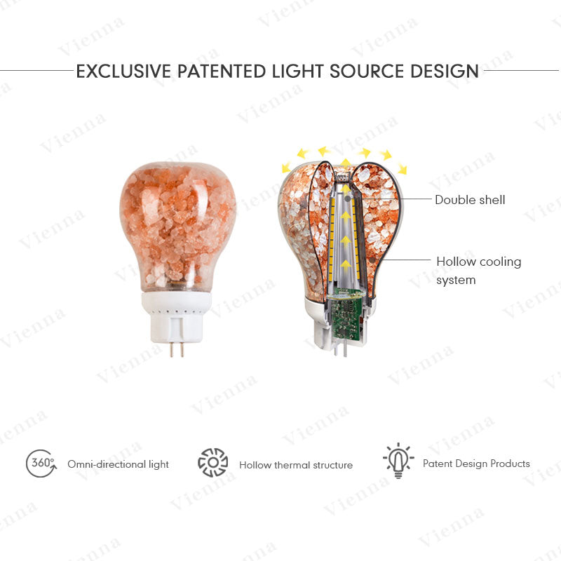TRU De-LIGHT VIENNA LED, Dimmable Desk Lamp - Lamp / Power Bank / Decoration All-In-One 