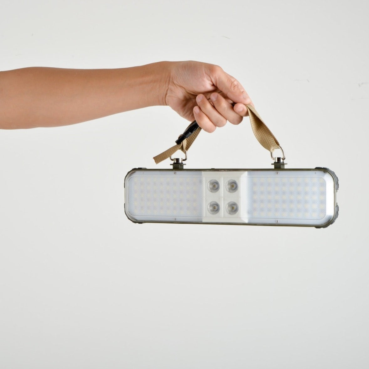 TRU De-LIGHT WORK&PLAY AT NIGHT Multi-Configuration, Solar, LED High Lumen, Flood-Light (3450 Lumen Total) 