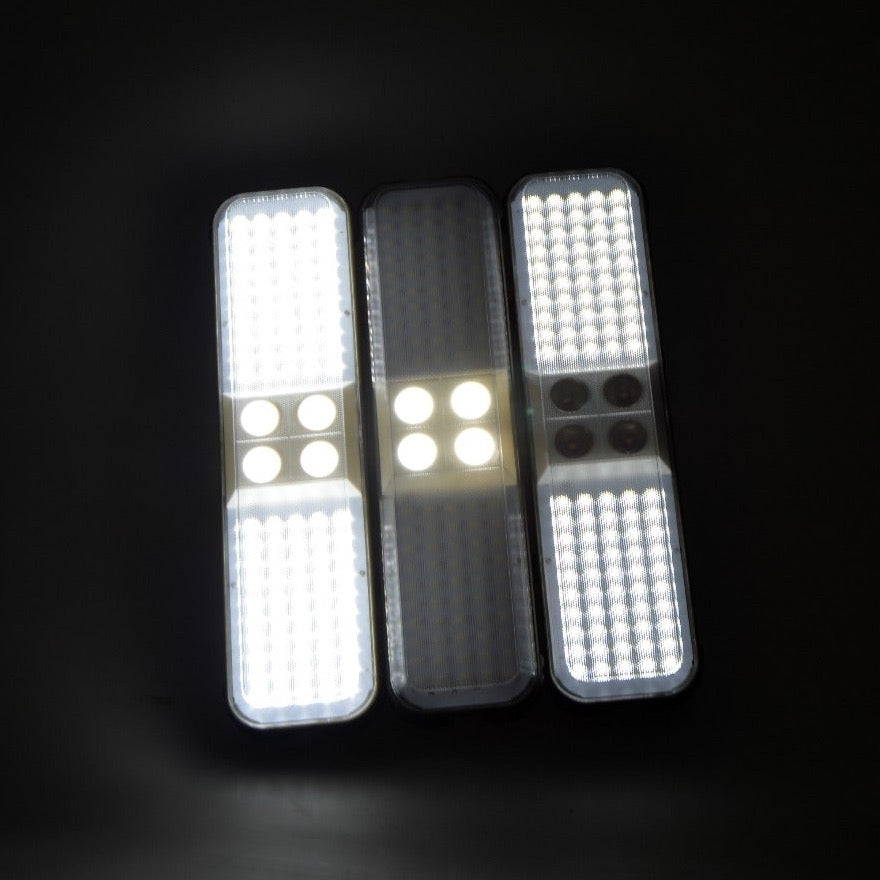 TRU De-LIGHT WORK&PLAY AT NIGHT Multi-Configuration, Solar, LED High Lumen, Flood-Light (3450 Lumen Total) 