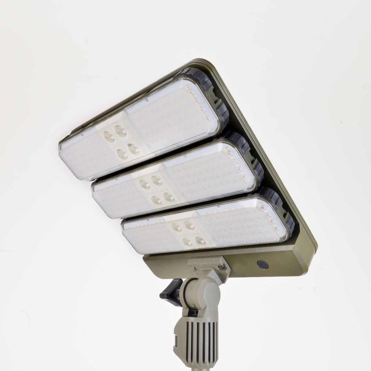 TRU De-LIGHT WORK&PLAY AT NIGHT Multi-Configuration, Solar, LED High Lumen, Flood-Light (3450 Lumen Total) 