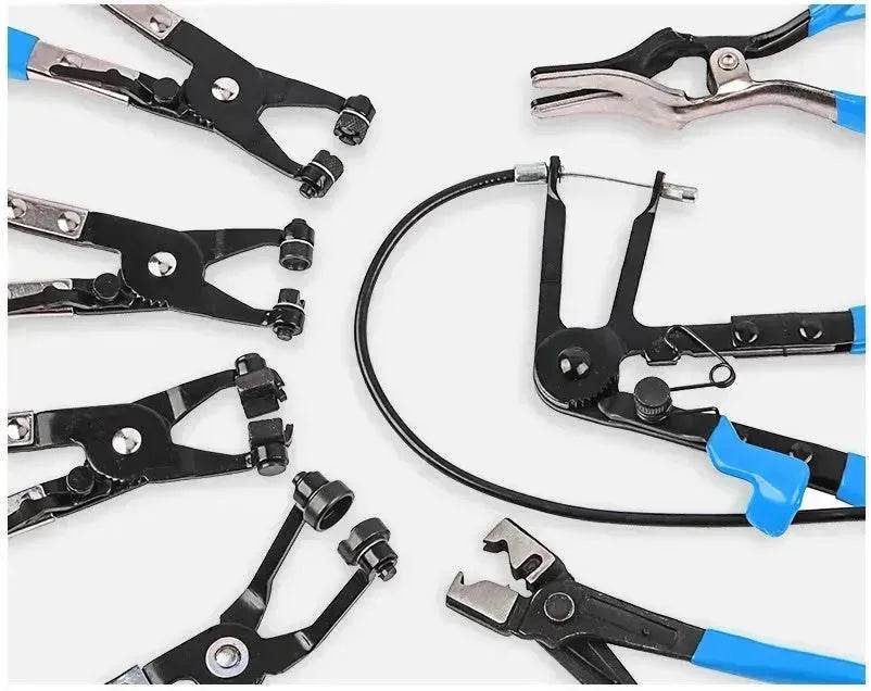 Automotive Repair Tool set  9pcs Wire Long Reach Hose Clamp Pliers Set 
