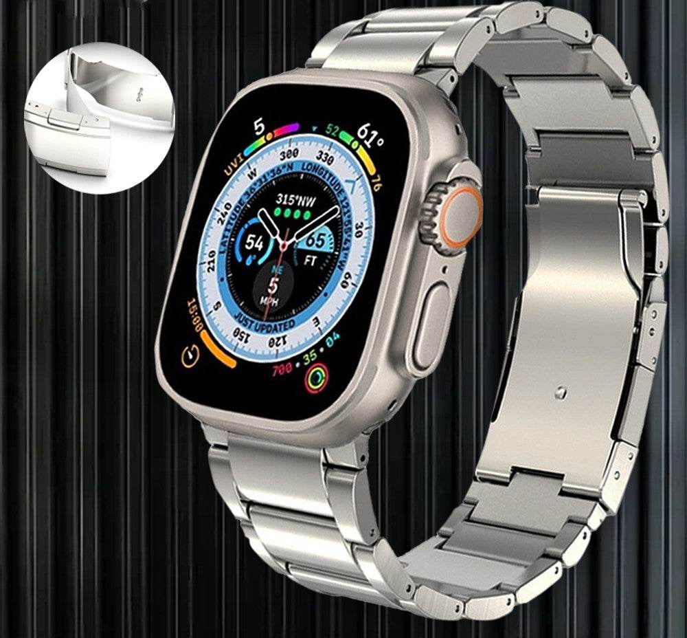 Advanced Titanium Replacement Watch Strap Titanium Chain Watch band 