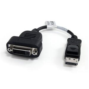 DisplayPort to DVI Adapter, Active DisplayPort to DVI-D Adapter Converter 1080p, DP 1.2 to DVI Adapter, Latching DP Connector