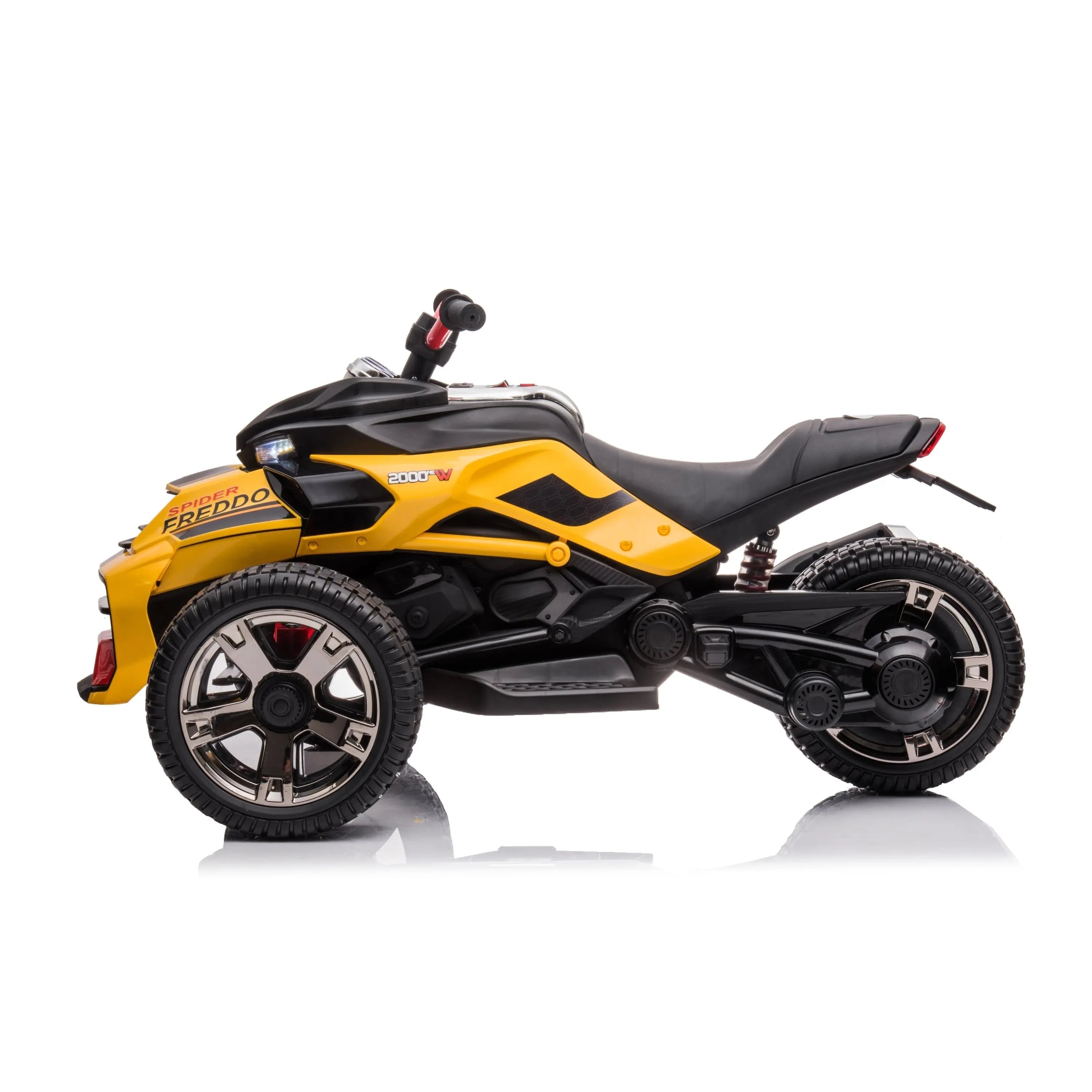 24V Freddo Spider 2 Seater Ride-On 3 Wheel Motorcycle 