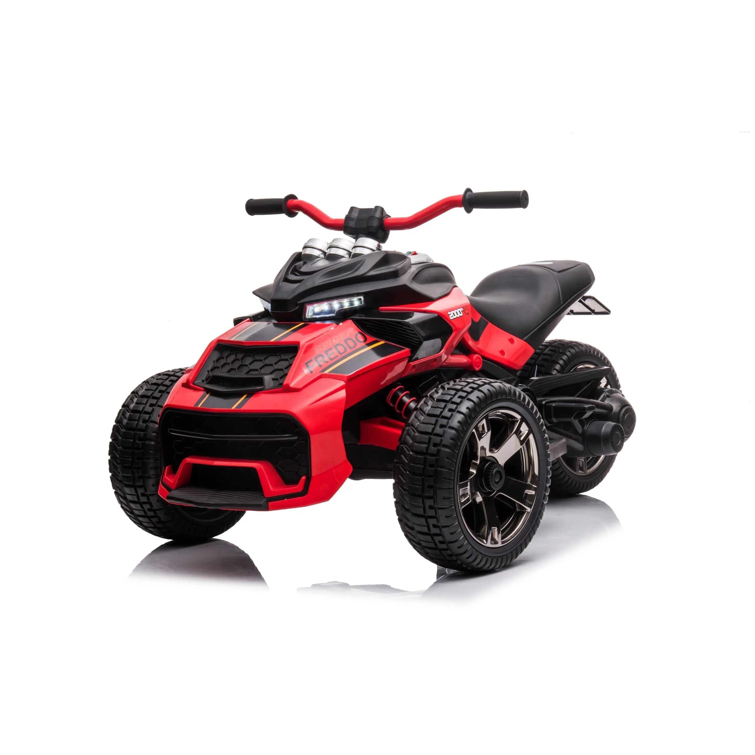 24V Freddo Spider 2 Seater Ride-On 3 Wheel Motorcycle 