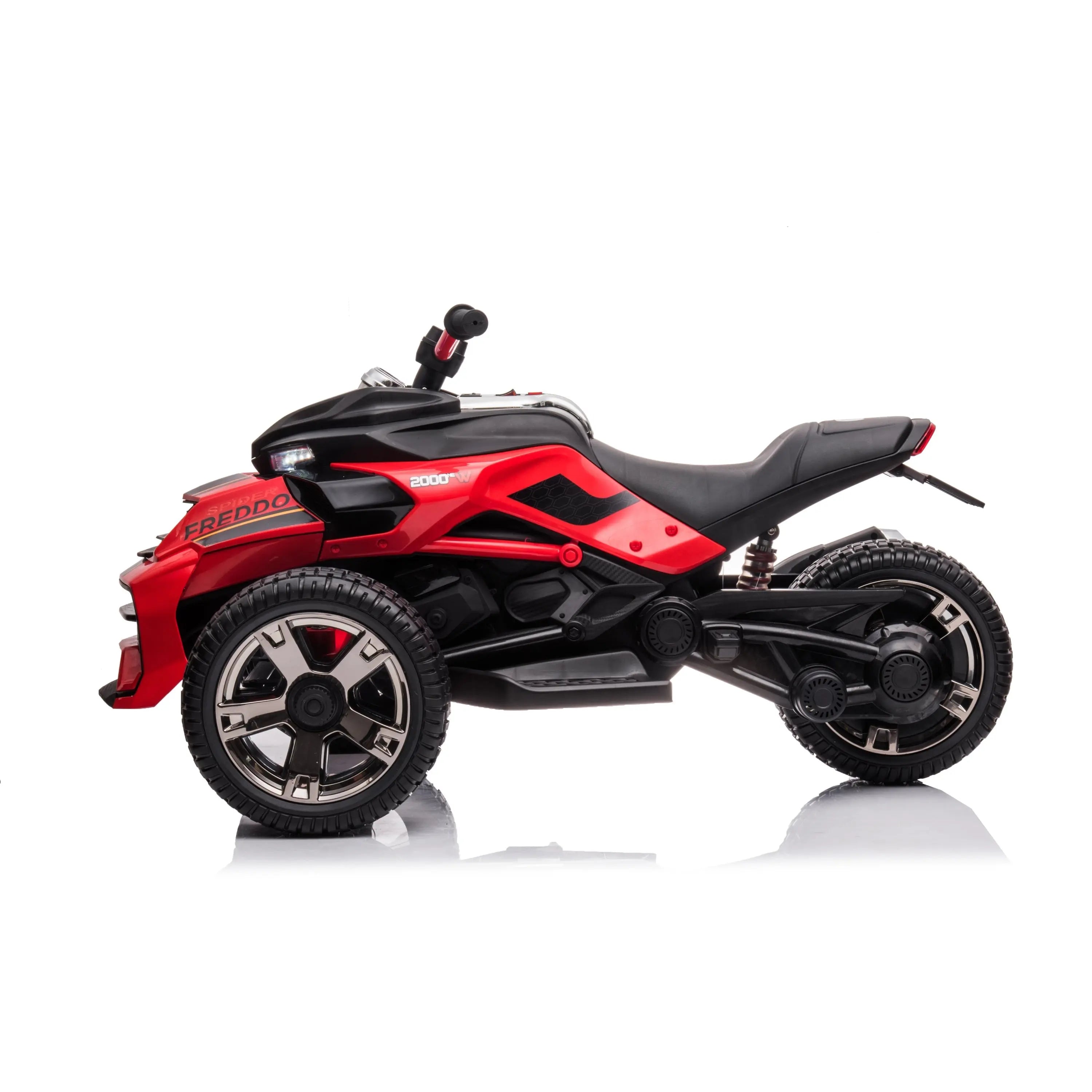 24V Freddo Spider 2 Seater Ride-On 3 Wheel Motorcycle 