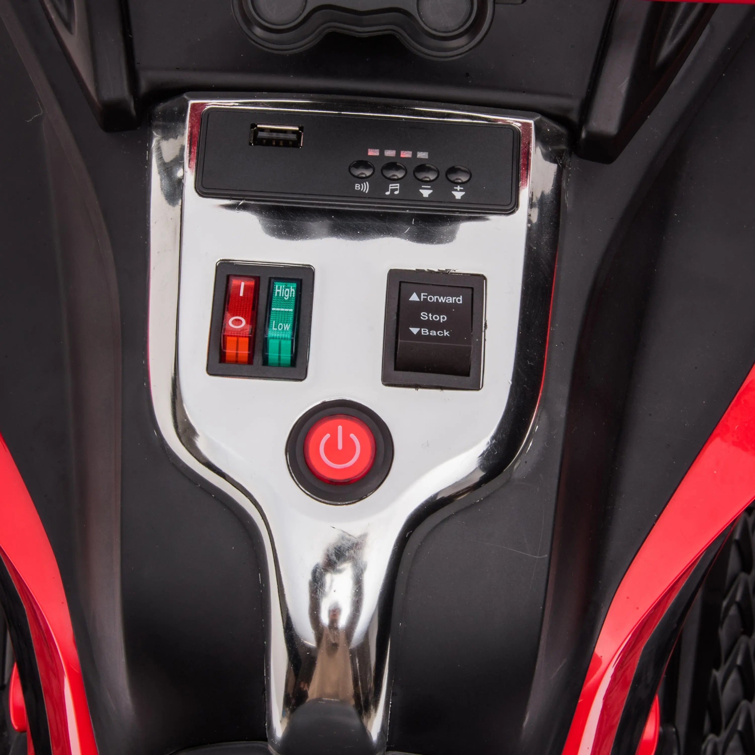 24V Freddo Spider 2 Seater Ride-On 3 Wheel Motorcycle 