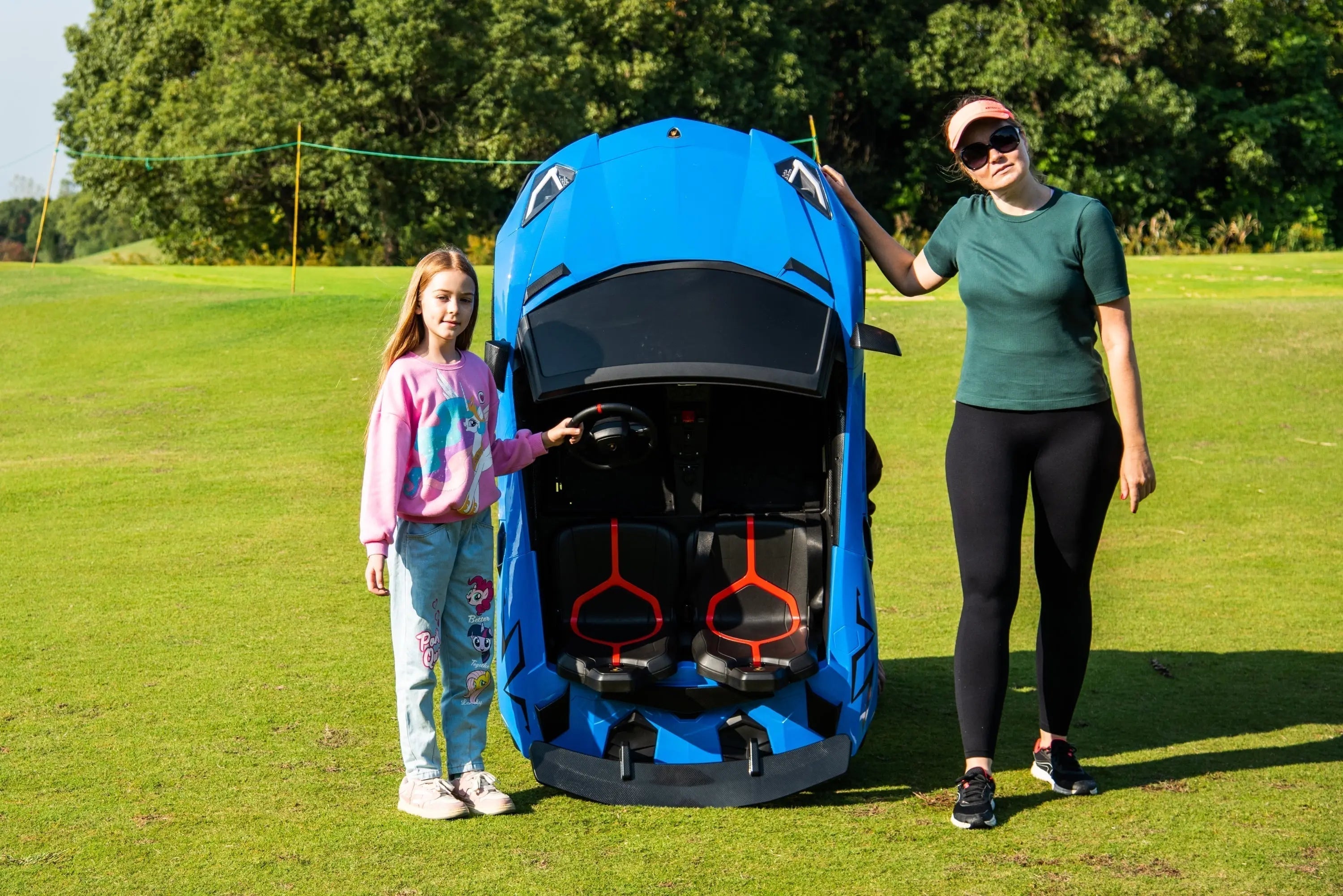 24V Lamborghini Aventador 2 Seater Ride On Car for Kids: Advanced Brushless Motor & Differential for High-Octane Fun 