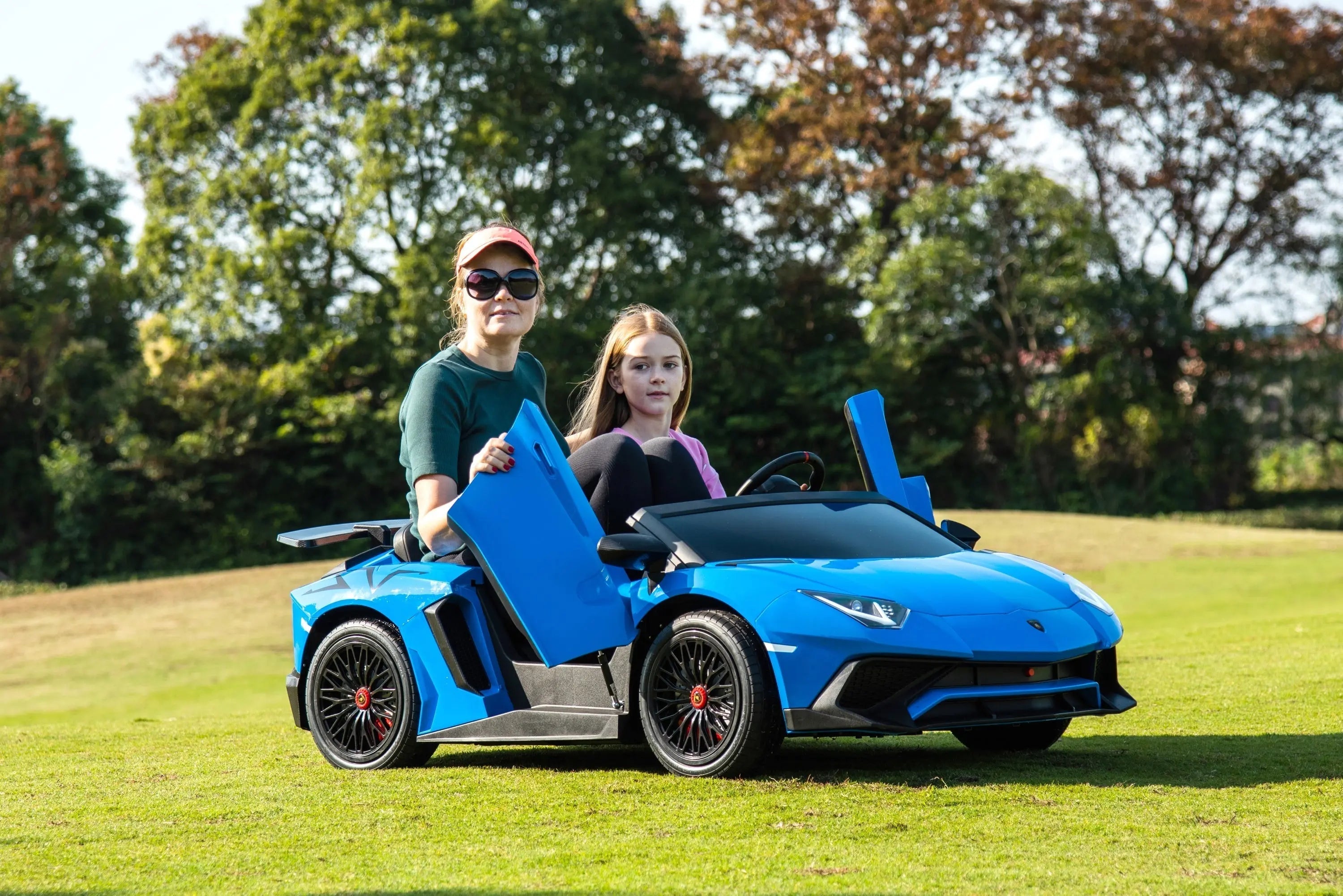 24V Lamborghini Aventador 2 Seater Ride On Car for Kids: Advanced Brushless Motor & Differential for High-Octane Fun 