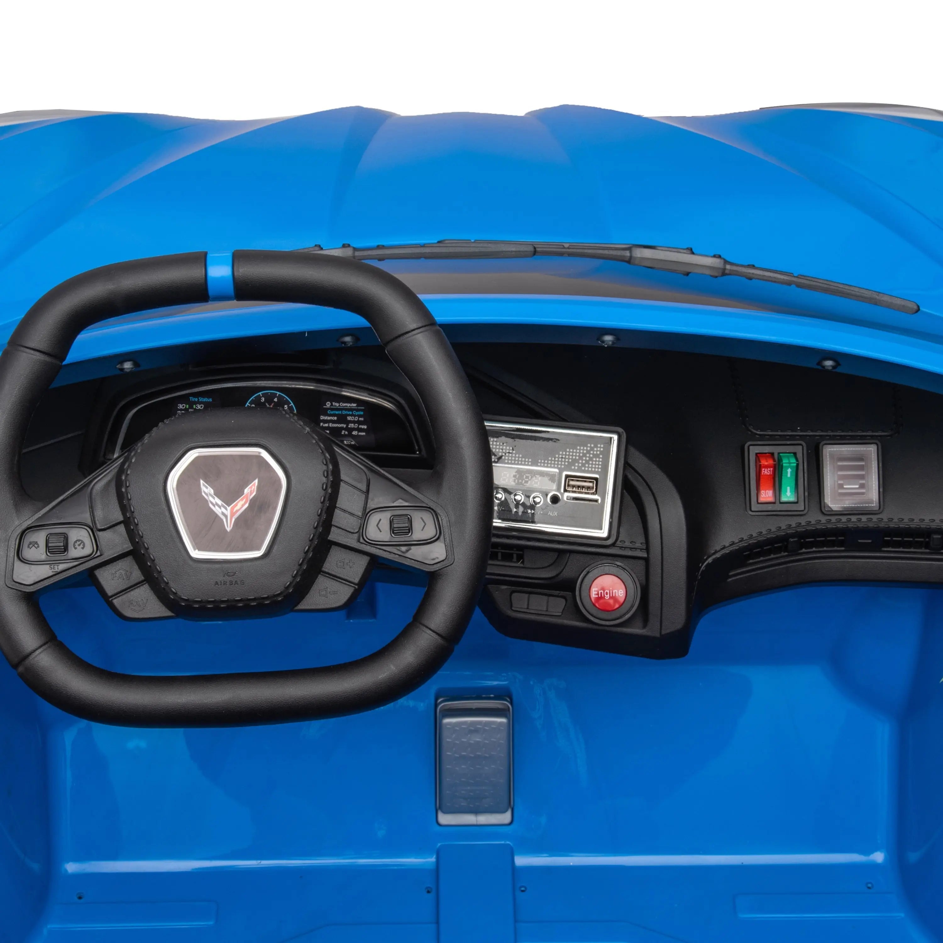 24V Chevrolet Corvette C8 2 Seater Ride on Car 