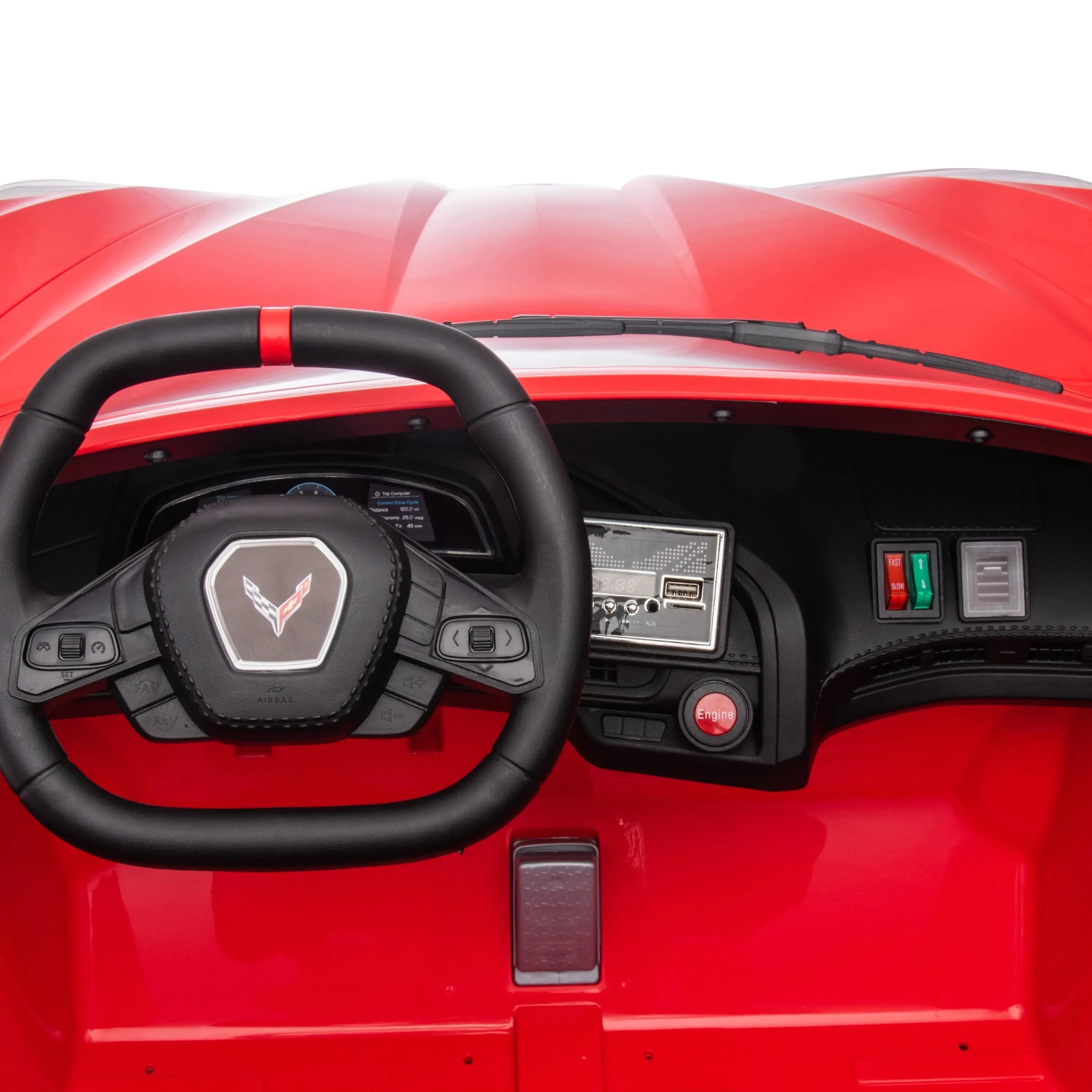 24V Chevrolet Corvette C8 2 Seater Ride on Car 