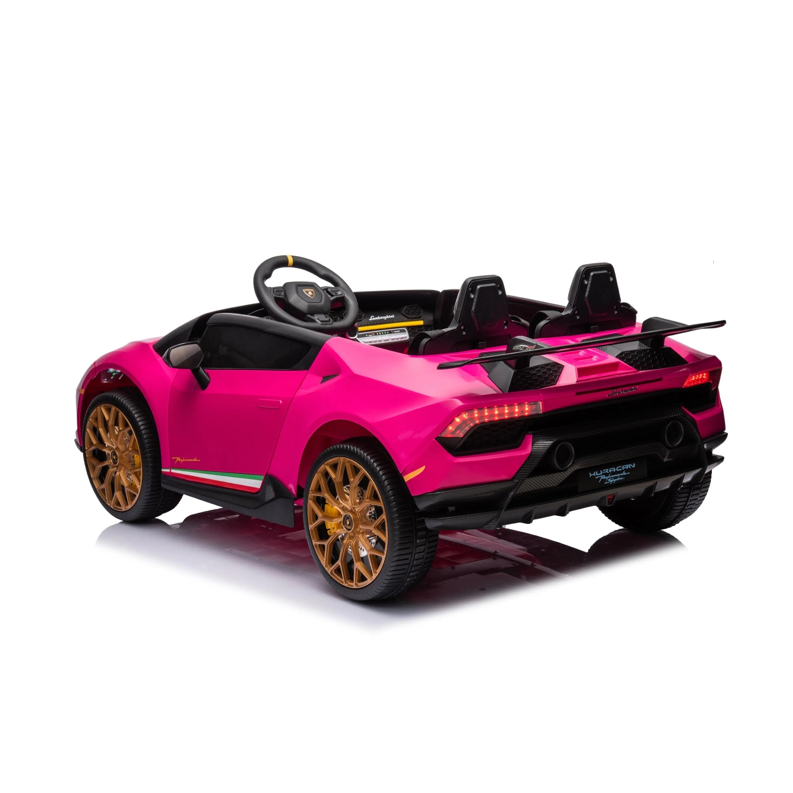 24V Lamborghini Huracan 2 Seater Kids' Electric Ride-On 